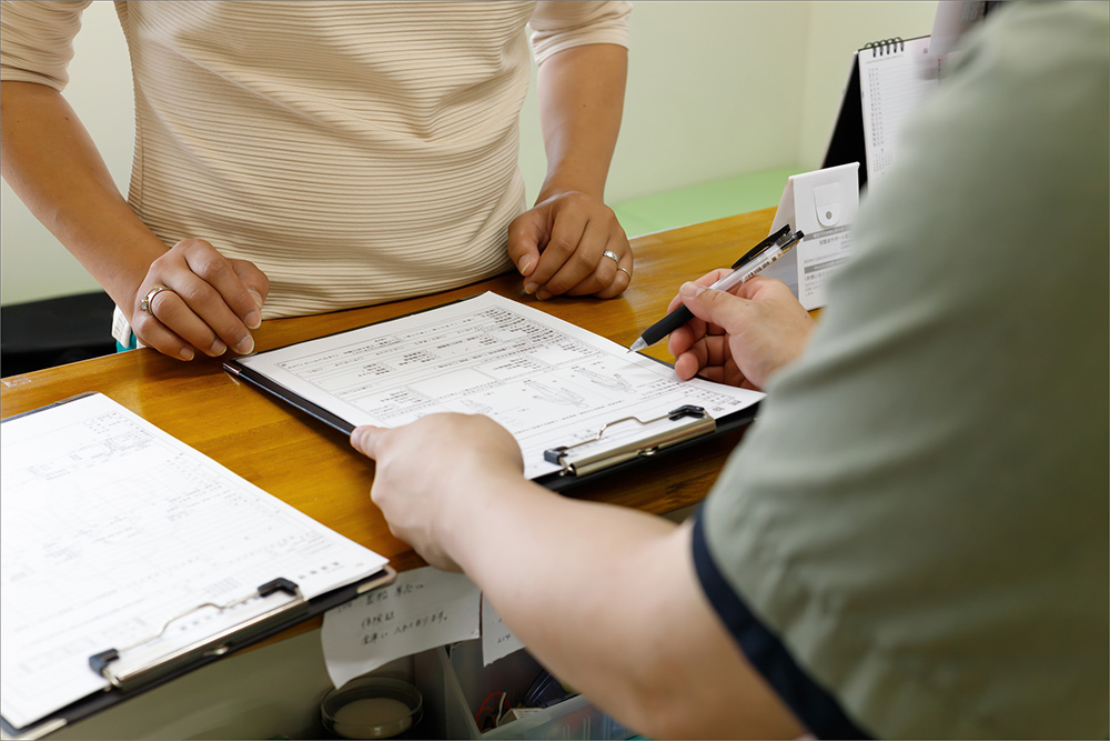 次回来院予約のイメージ画像